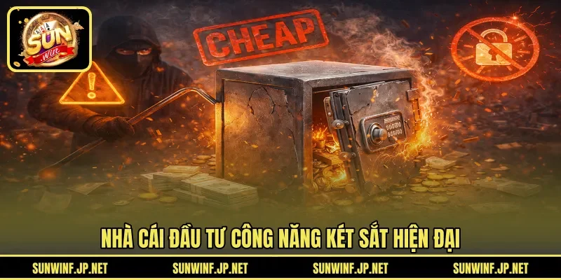 Nhà cái đầu tư công năng két sắt hiện đại