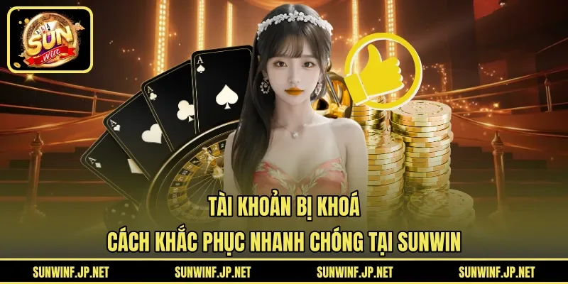 tài khoản bị khoá